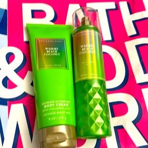 BATH & BODY WORKS Waikiki Beach Coconut duo